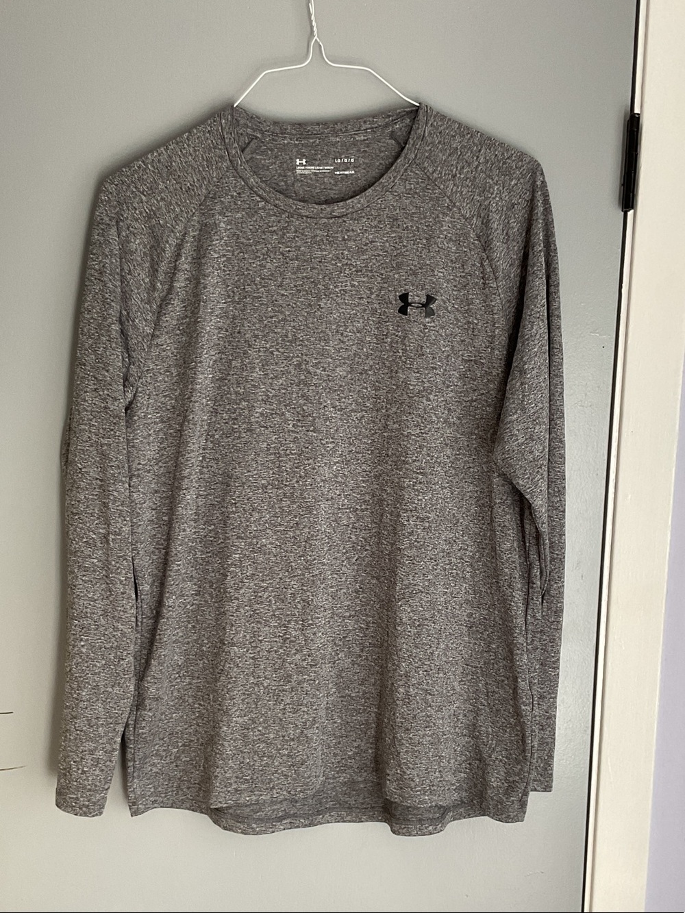 Under Armour Long Sleeve Performance Tee - Heather Gray